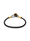 Medusa Biggie Leather Bracelet Black - VERSACE - BALAAN 4