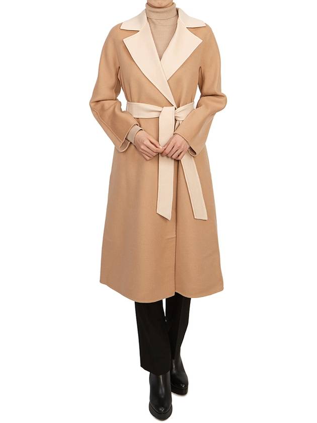 Cles Single Coat Beige - MAX MARA - BALAAN 7