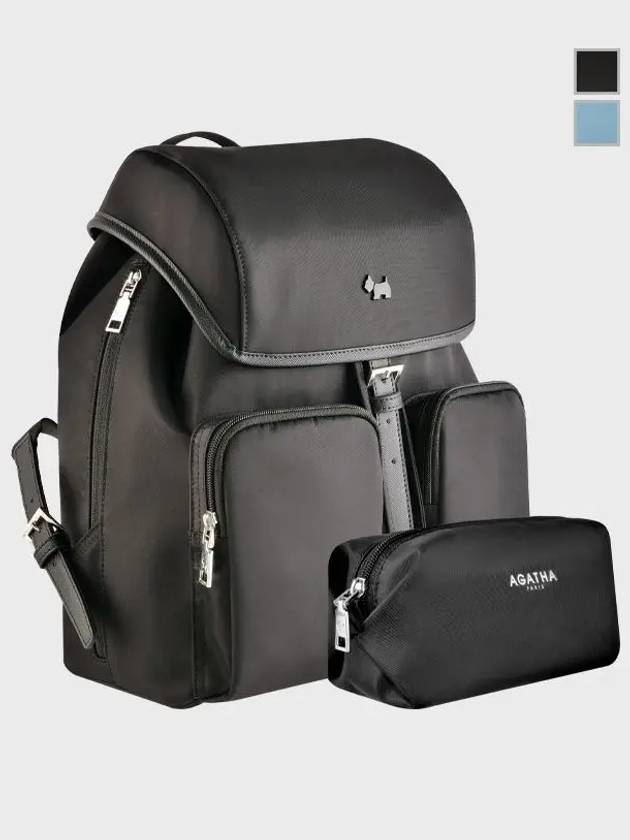 Re-Nylon Backpack AGTB127 732 - AGATHA APPAREL - BALAAN 4