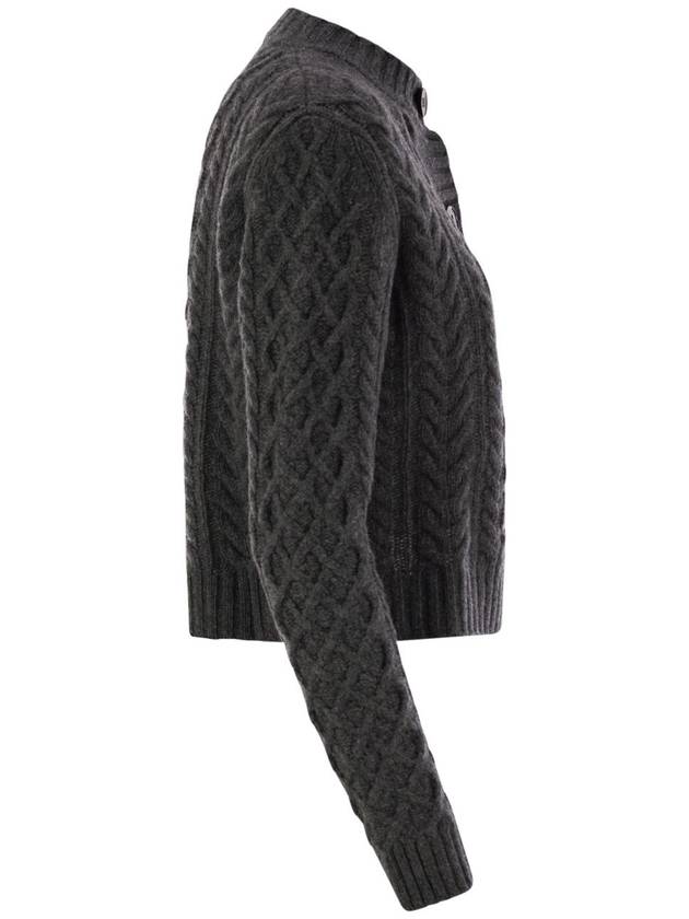 AFOSI - Plaited wool cardigan - WEEKEND MAX MARA - BALAAN 3