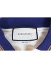 Signature symbol embroidery short sleeve collar M - GUCCI - BALAAN 8