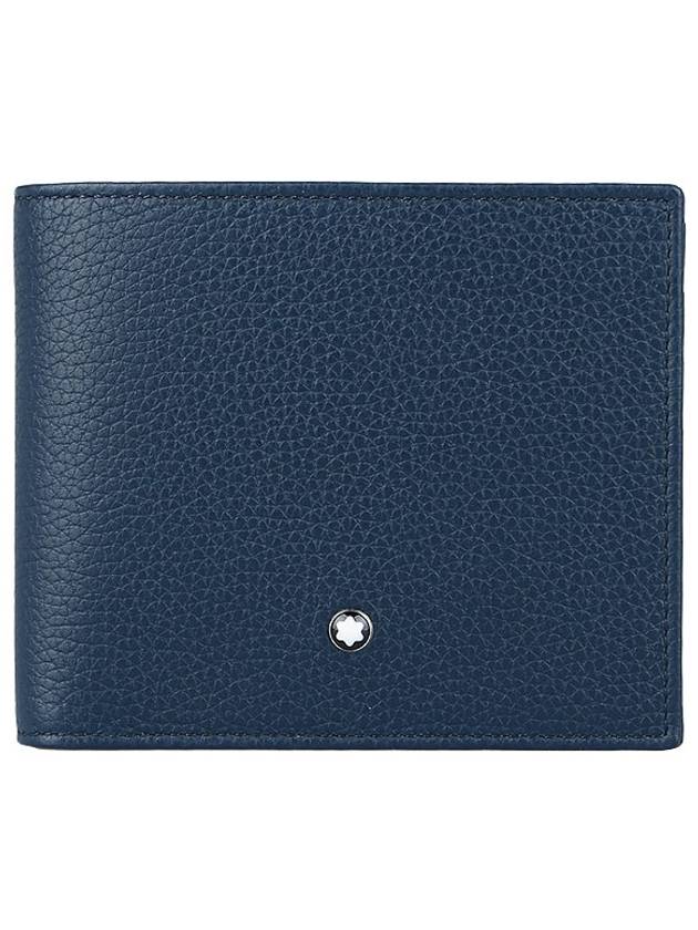 Meisterstück Soft Grain Half Wallet Navy - MONTBLANC - BALAAN 2