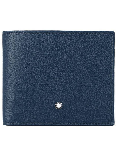 Meisterstück Soft Grain Half Wallet Navy - MONTBLANC - BALAAN 2