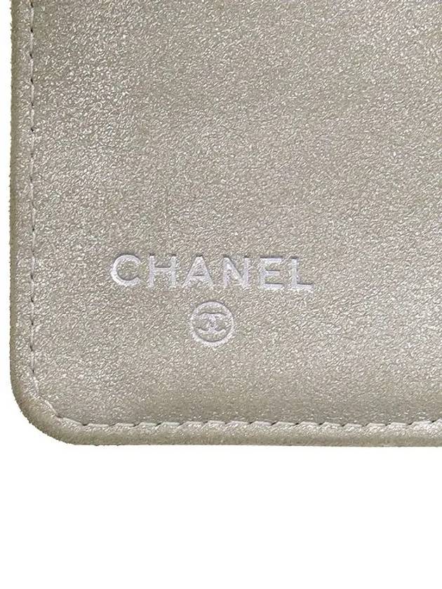 silver long wallet - CHANEL - BALAAN 4