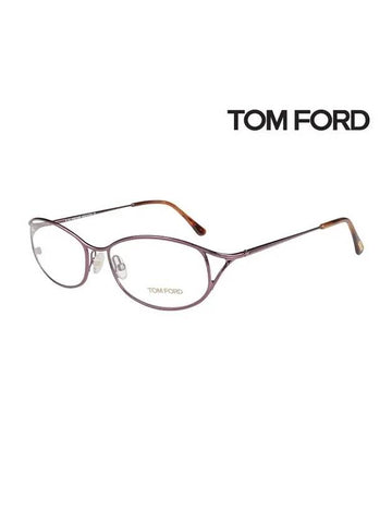 Oval Metal Eyeglasses Pink - TOM FORD - BALAAN 1