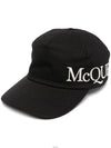 Embroidered Logo Ball Cap Black - ALEXANDER MCQUEEN - BALAAN 3