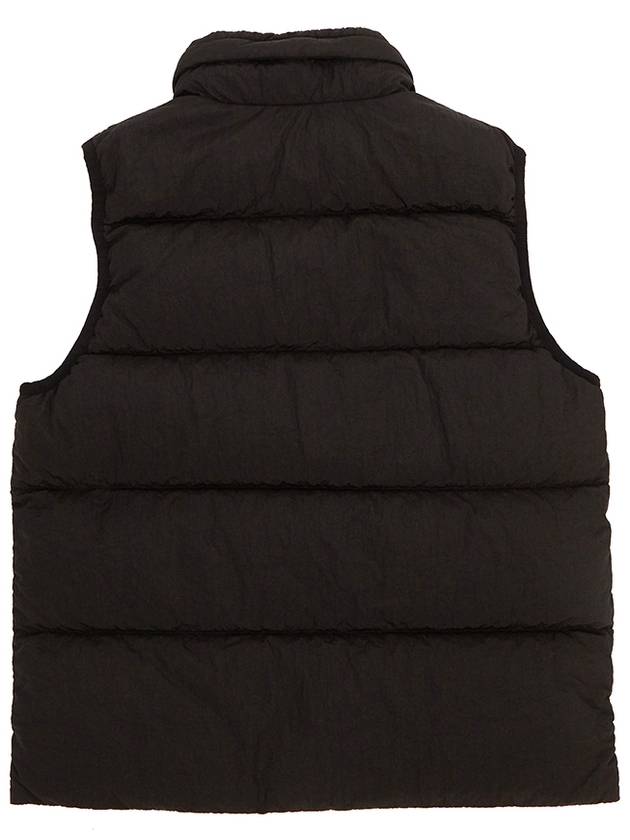 Kids Detachable Hooded Down Vest Black - CP COMPANY - BALAAN 4