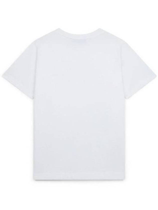 Graphic Logo Printing Short Sleeve T-Shirt White - CASABLANCA - BALAAN 3