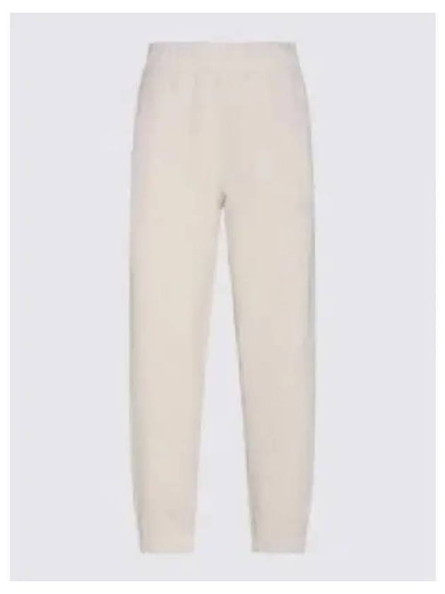 Side Logo Cotton JoGGer Track Pants White - GANNI - BALAAN 2