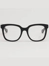 Glasses frame ML5098 001 horn rim black square - MONCLER - BALAAN 3