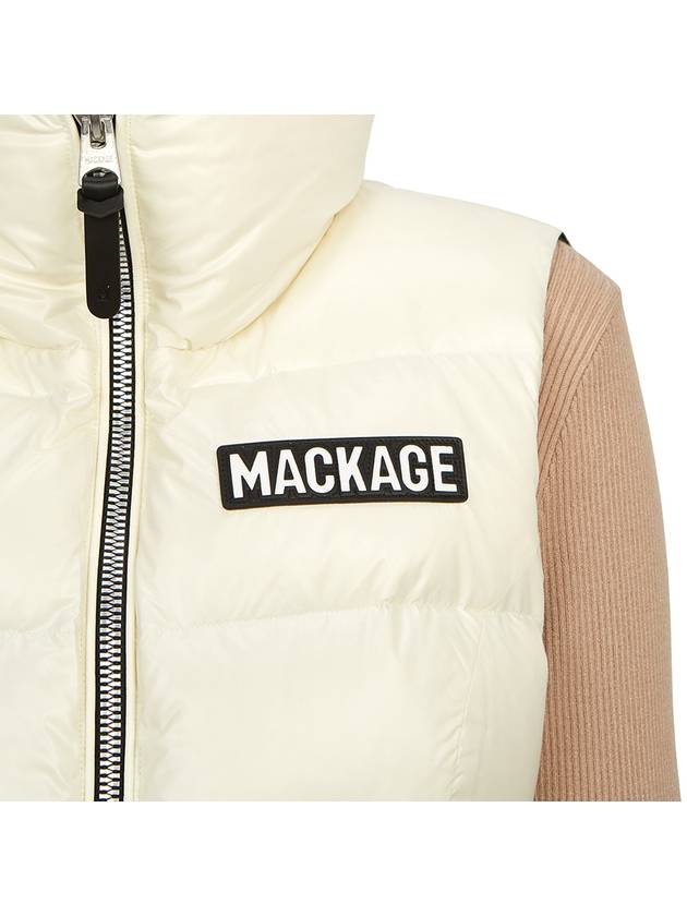 Women's padded vest CHAYA CREAM - MACKAGE - BALAAN 10