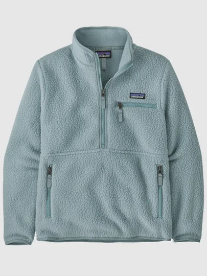 Retro Pile Fleece Marsupial Sweatshirt Thermal Blue - PATAGONIA - BALAAN 2