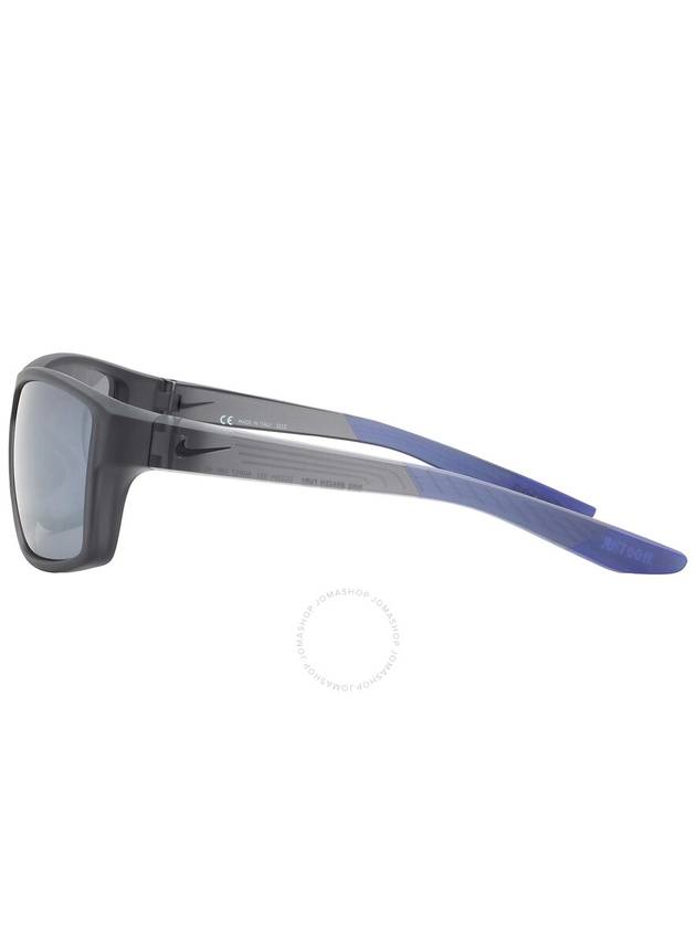 Nike Silver Flash Rectangular Unisex Sunglasses NIKE BRAZEN FURY DC 3294 021 60 - NIKE - BALAAN 3