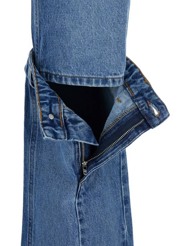 Light Blue Jeans With Open Knee In Denim Woman - COPERNI - BALAAN 3