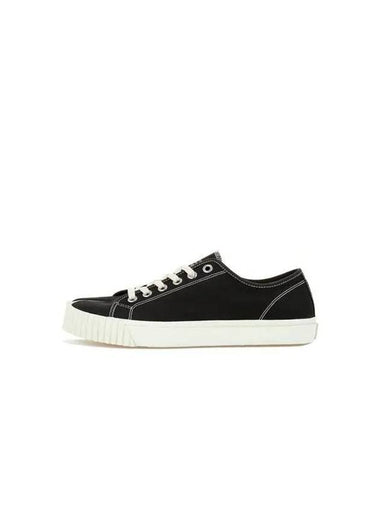 Men s Tabi Canvas Sneakers Black - MAISON MARGIELA - BALAAN 1