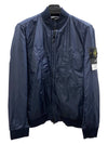 Micro Yarn Badge Packable Primaloft Bomber Jacket Navy - STONE ISLAND - BALAAN 3