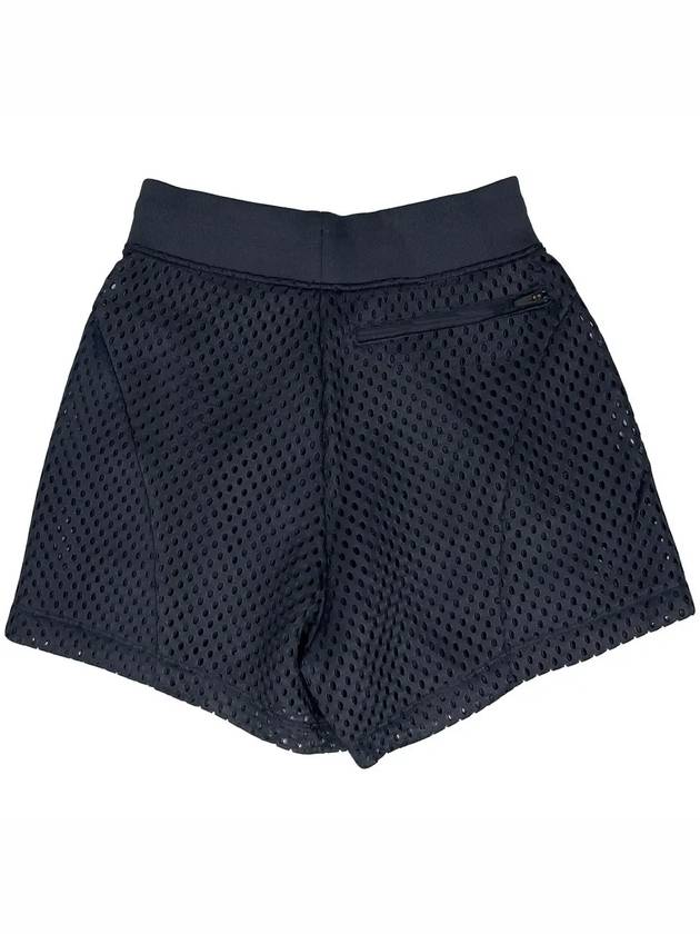 MISHA logo patch mesh short pants navy AWPA07994 6855 - J.LINDEBERG - BALAAN 3