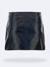 Short Skirt 322CJU048VY0003 9999 Black - COURREGES - BALAAN 3