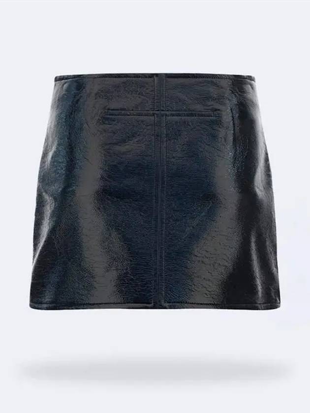Short Skirt 322CJU048VY0003 9999 Black - COURREGES - BALAAN 3