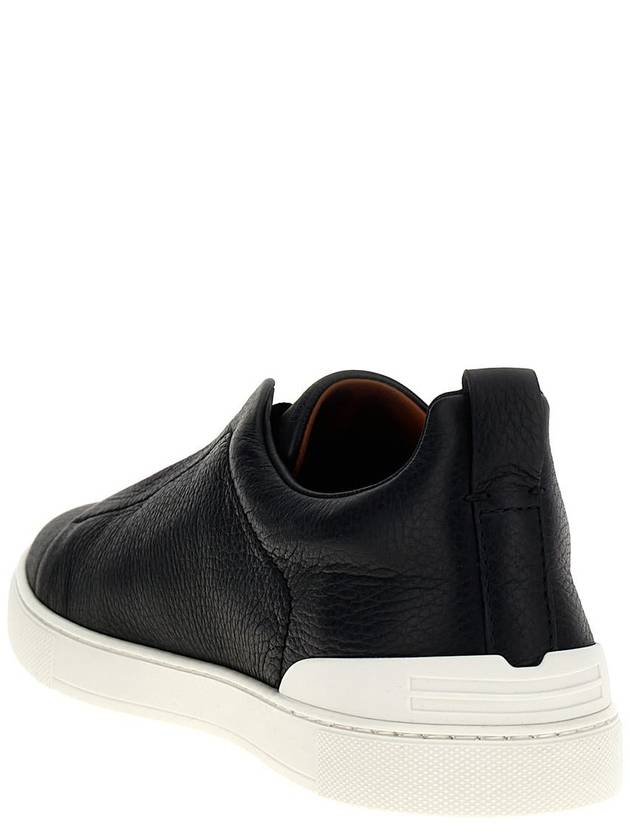 Zegna 'Triple Stitch' Sneakers - ERMENEGILDO ZEGNA - BALAAN 3