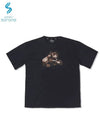 Crisis Animal Short Sleeve T-Shirt Black - OFFGRID - BALAAN 3