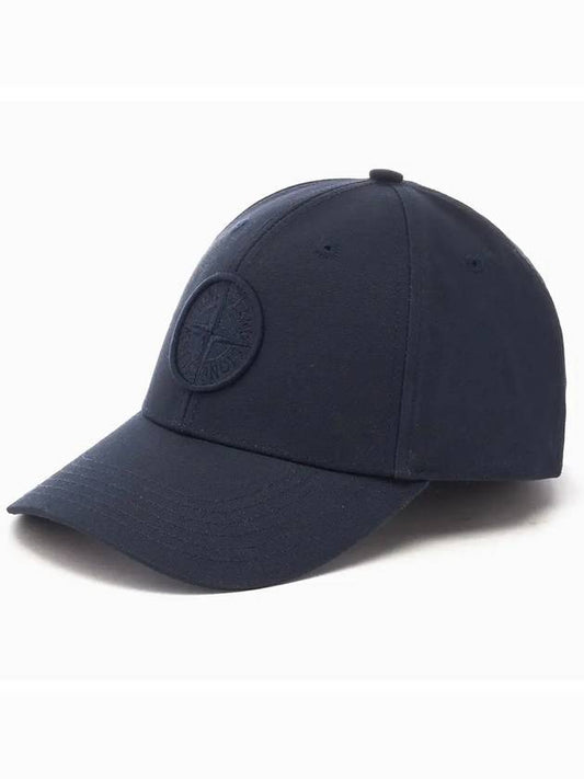 6 Panel Ball Cap Navy - STONE ISLAND - BALAAN 2