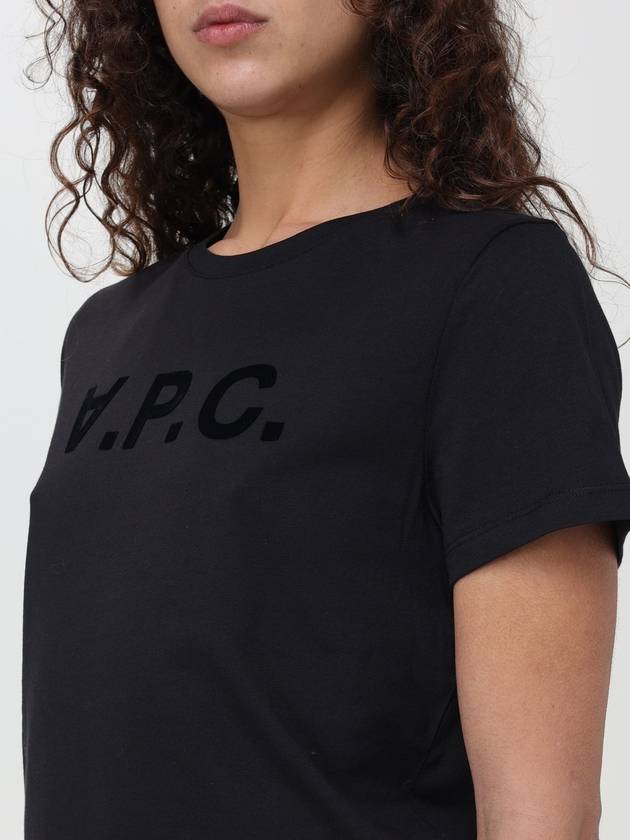 T-shirt basic A.P.C. in floccato - A.P.C. - BALAAN 3