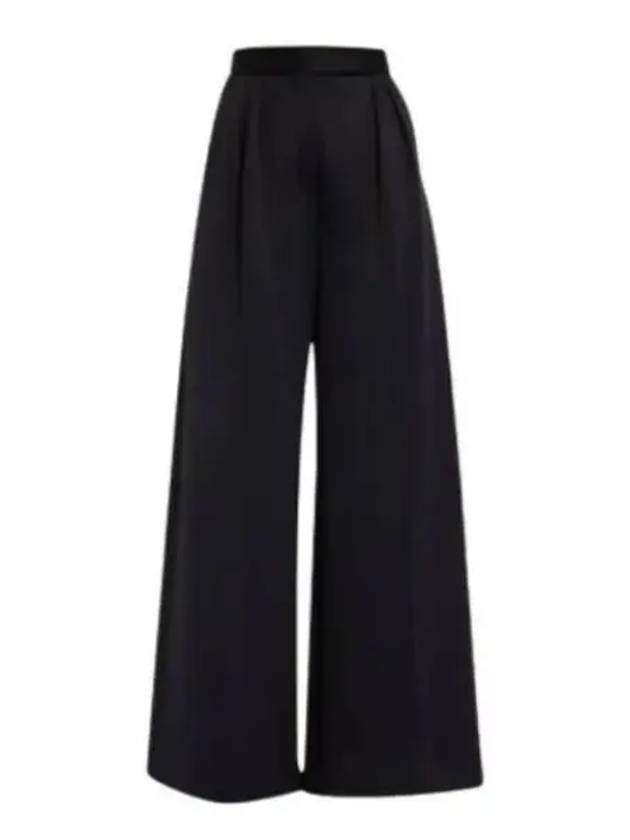 Zinnia Wide Pants Black - MAX MARA - BALAAN 2