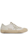 V-Star Leather Low Top Sneakers White - GOLDEN GOOSE - BALAAN 1