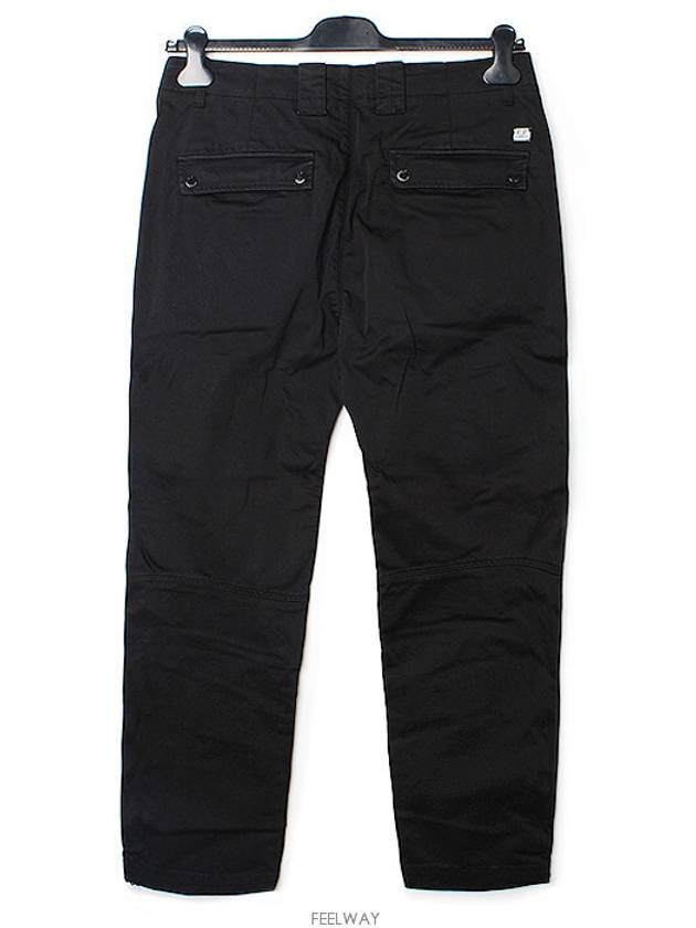 CP Company Zipper Cargo Pants Black 12CMPA061A Size 50 - CP COMPANY - BALAAN 2