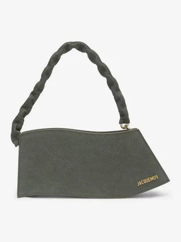 Jacquemus La Begue Tote Bag Dark Khaki 22E221BA0213012 - JACQUEMUS - BALAAN 1