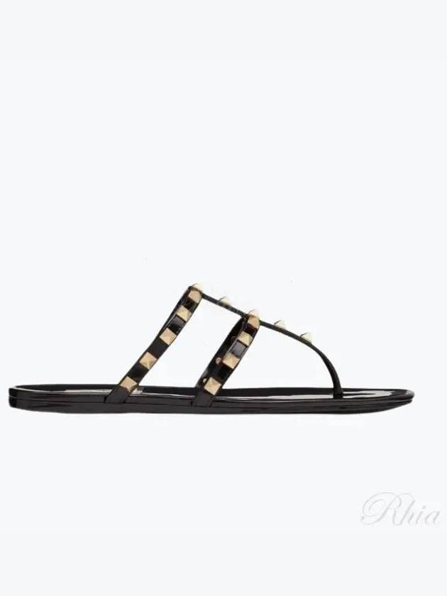 Rockstud Flat Women s Cooking S0T84PVS 0NO - VALENTINO - BALAAN 1