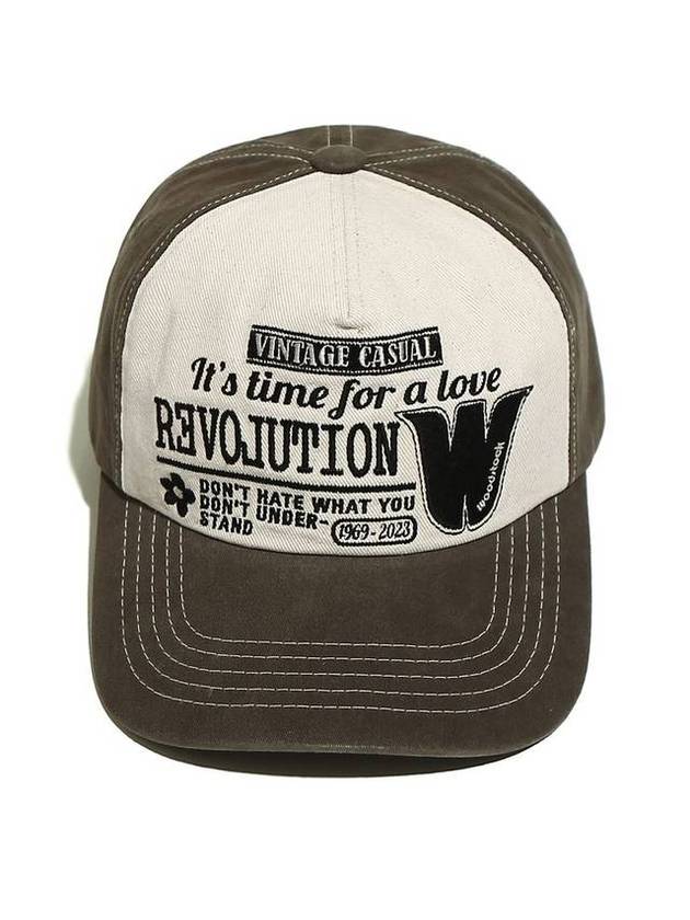 Revolution 5 Panel Ball Cap Brown - OGARP - BALAAN 1