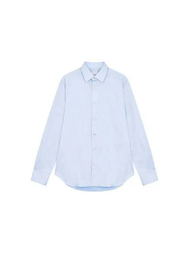 Cotton slim fit button up shirt light blue 271193 - PAUL SMITH - BALAAN 1