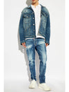 Distressed Denim Jacket Blue - DSQUARED2 - BALAAN 3