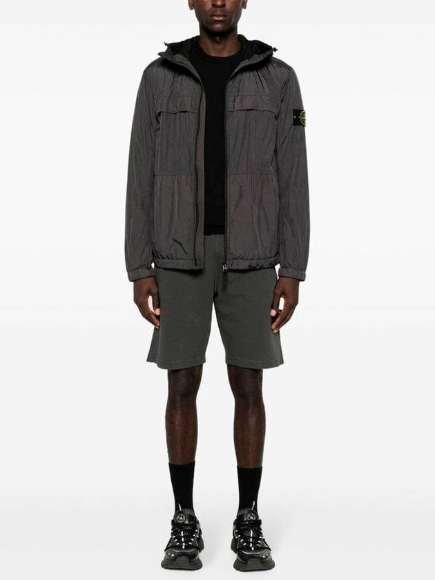 Garment Dyed Crinkle Reps R-Nylon Jacket Grey - STONE ISLAND - BALAAN 5