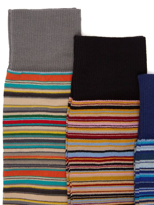 Striped socks 3 piece set M1ASOCKAPACKM - PAUL SMITH - BALAAN 3