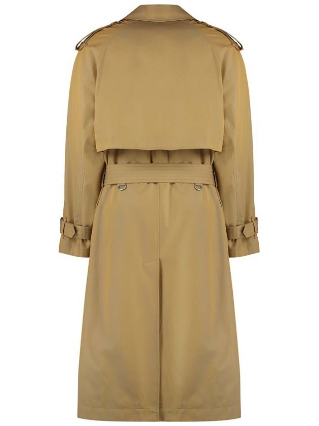 long gabardine trench coat 8087617 - BURBERRY - BALAAN 3