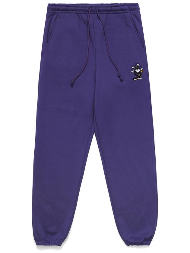 Wiz Collection Wizard Sweatpants PURPLE - MALBON GOLF - BALAAN 1