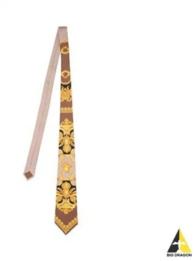 Bar LOAKE Lock 660 Silk Tie Gold 1007995 1A05733 - VERSACE - BALAAN 1