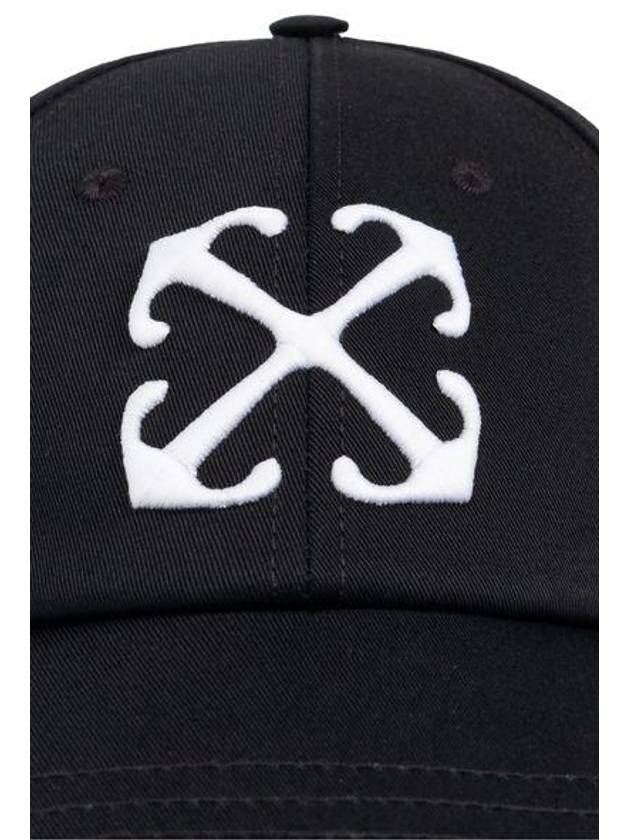 OFF-WHITE ARROW DRILL BASEBALL CAP - OFF WHITE - BALAAN 3