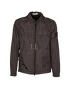 Garment Dyed Crinkle Reps R-NY Jacket Brown - STONE ISLAND - BALAAN 2