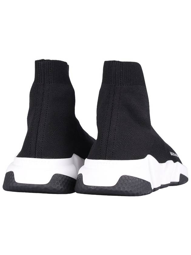 Speed Trainer  High Top Sneakers Black White - BALENCIAGA - BALAAN 6