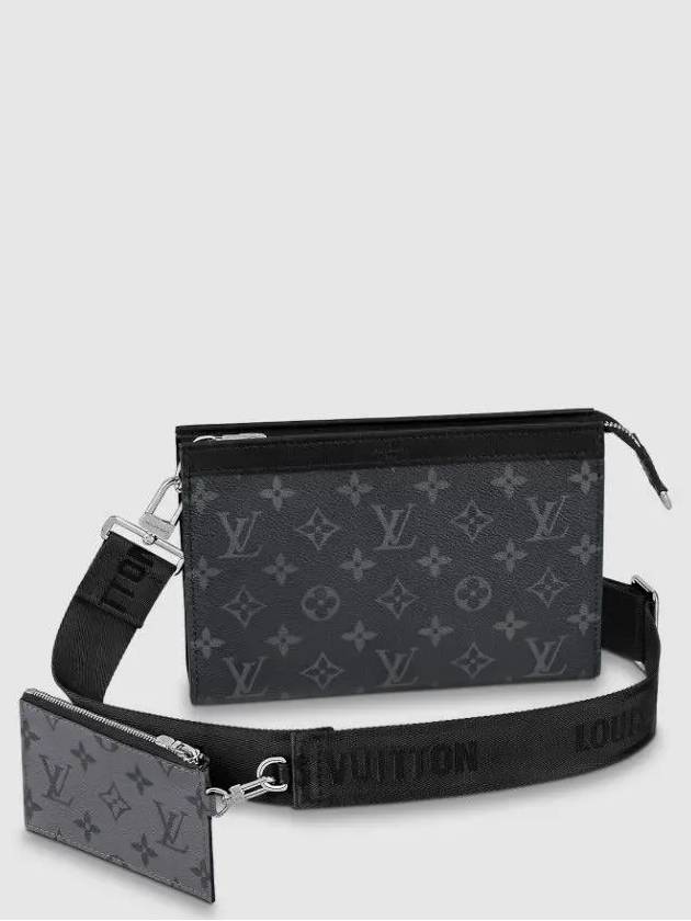 Gaston Wearable Long Wallet Black - LOUIS VUITTON - BALAAN 2