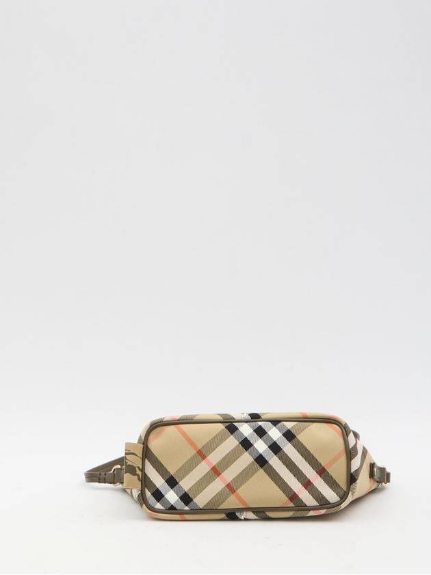 Check Mini Shoulder Bag Sand - BURBERRY - BALAAN 4