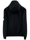 Soft Shell RE Dye Technology Hooded Jacket Black - STONE ISLAND - BALAAN 3