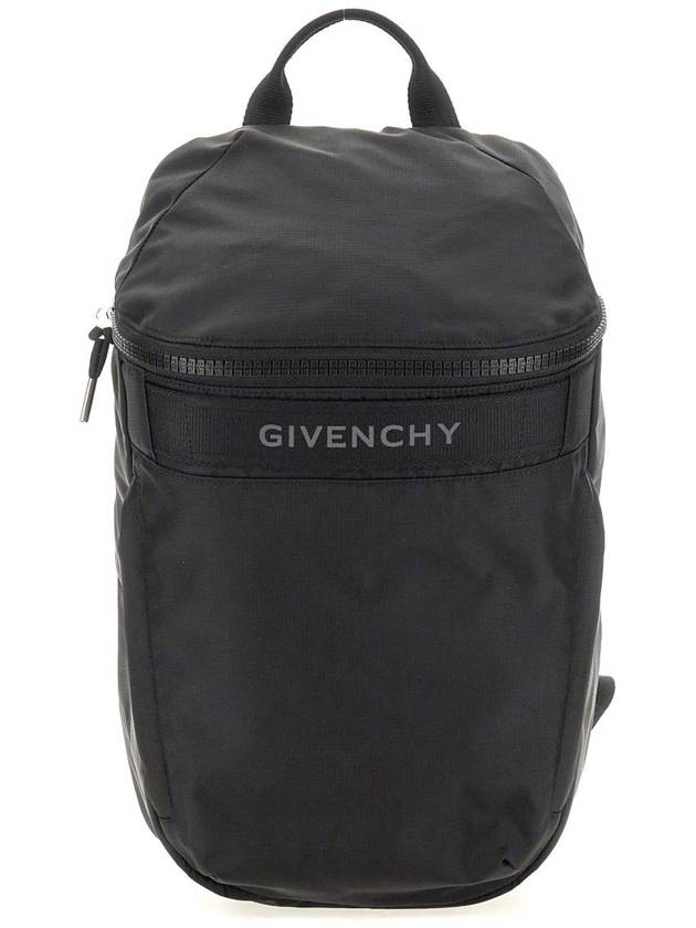 G Trek Logo Nylon Backpack Black - GIVENCHY - BALAAN 4