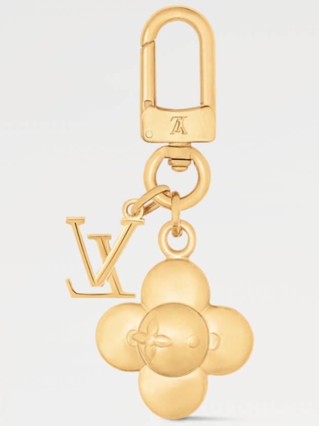 Vivienne Xmas Bag Charm Key Holder Gold - LOUIS VUITTON - BALAAN 3