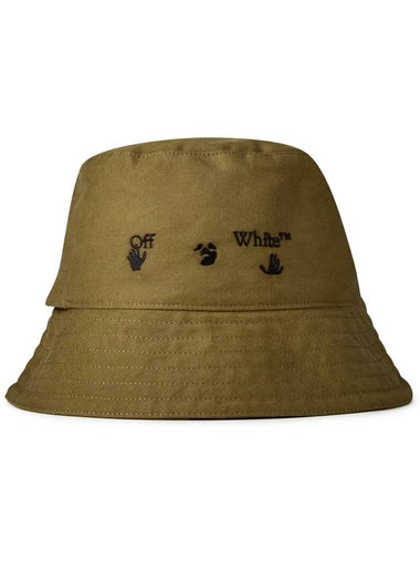 Hands Off Logo Bucket Hat - OFF WHITE - BALAAN 1