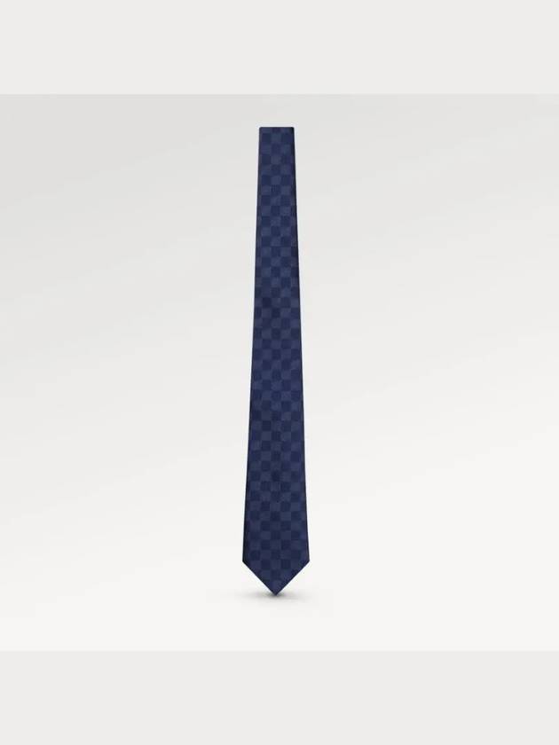 Damier Classic Tie Blue - LOUIS VUITTON - BALAAN 2